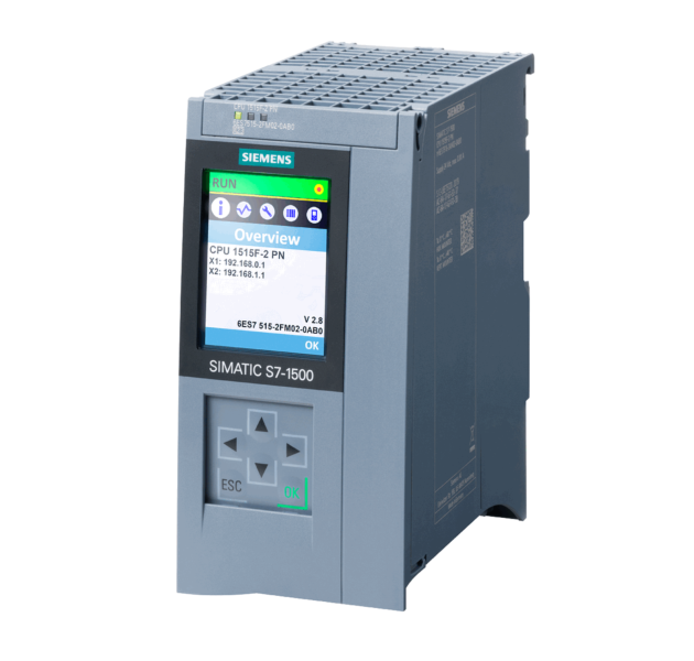 SIMATIC S7-1500, CPU 1515-2 PN, central processing unit 6ES7515-2AN03-0AB0