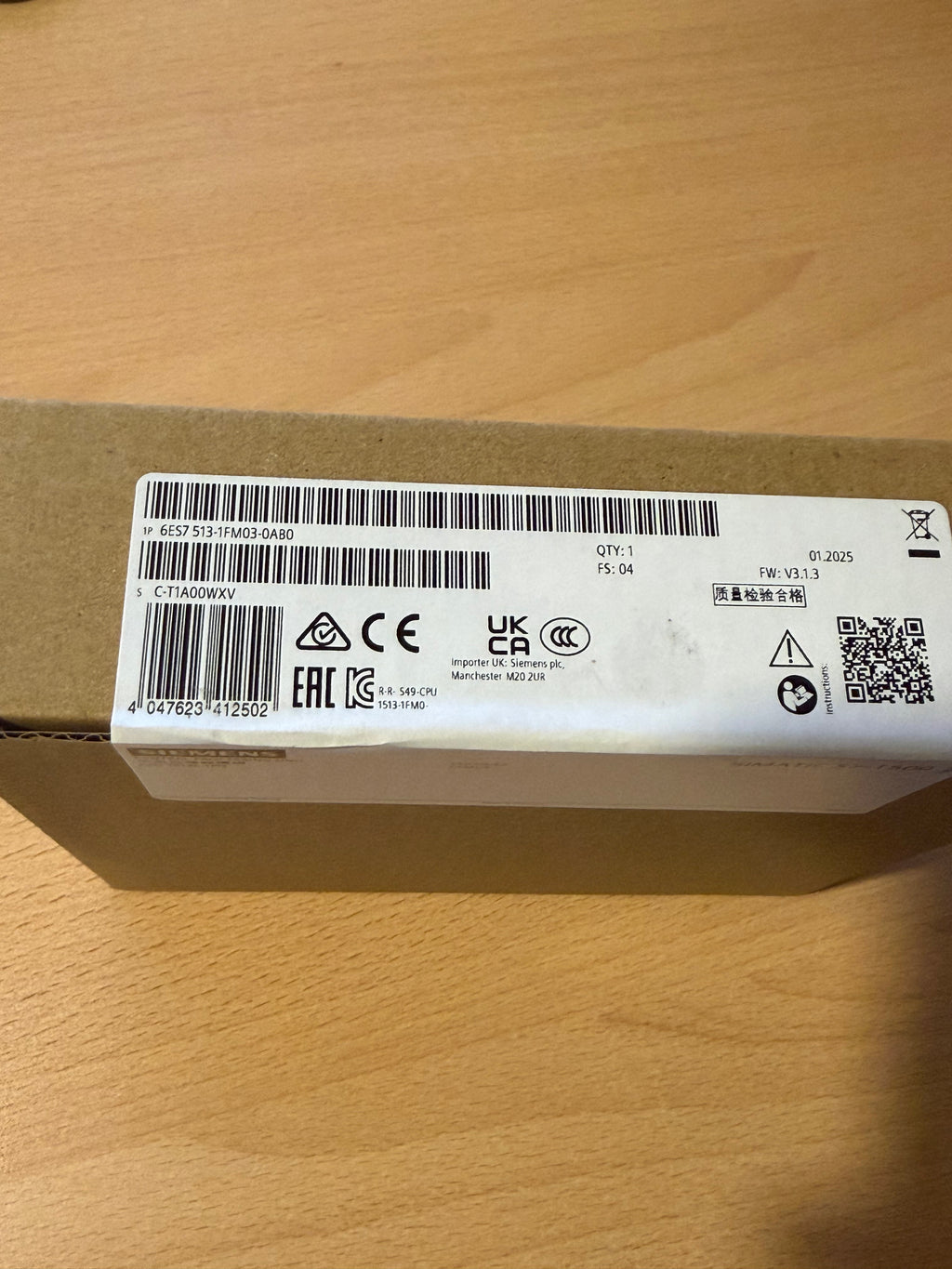 Siemens CPU 1513 6ES7513-1FM03-0AB0